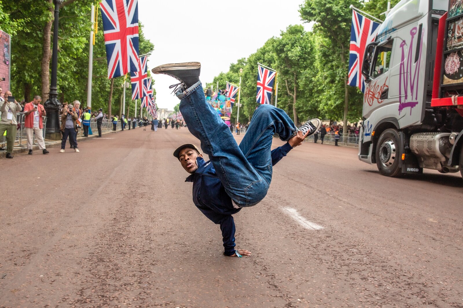 ProDance dancers at the Queen's Platinum Jubilee Pageant